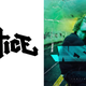Justice’s logo and the album artwork for Justin Bieber’s album, Justice